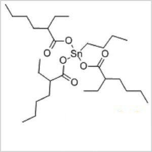 三异辛酸丁基锡CAS 23850-94-4	单丁基三异辛酸锡	三(2-乙基-1-己酸)丁基锡	Butyltin tris(2-ethylhexanoate)	丁基锡三(异辛酸)