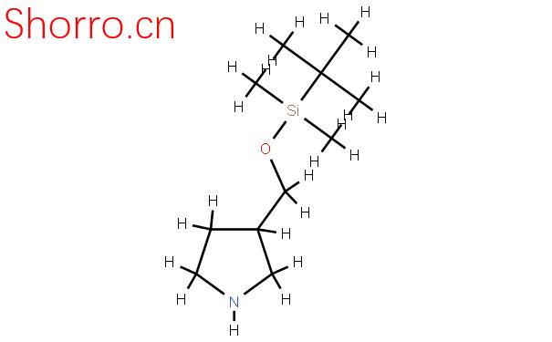3-(叔丁基-二甲基-锡氧基甲基)-吡咯烷结构式图片|328956-39-4结构式图片