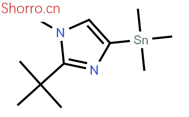 2-叔丁基-1-甲基-4-(三甲基锡烷基)-1H-咪唑结构式图片|936718-20-6结构式图片