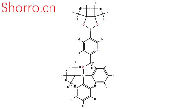 2-(叔丁基二基锡)氧基甲基-吡啶-5-硼酸频那醇酯结构式图片|1032758-84-1结构式图片
