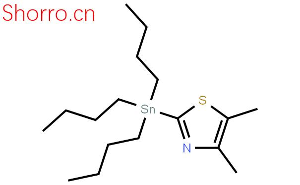 4,5-二甲基-2-(三丁基锡烷基)噻唑结构式图片|938181-92-1结构式图片