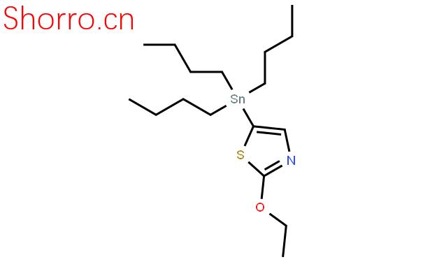 2-乙氧基-5-(三丁基锡烷基)噻唑结构式图片|446285-61-6结构式图片