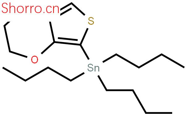 5-三丁基锡-3,4-乙烯基二氧噻吩结构式图片|175922-79-9结构式图片