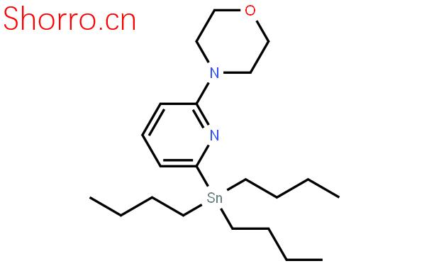 4-[6-(三丁基锡烷基)吡啶-2-基]吗啉结构式图片|869901-24-6结构式图片
