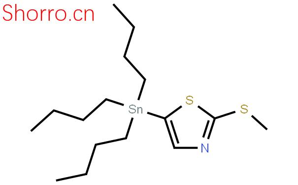 5-(三正丁基锡)-2-(甲硫基)噻唑结构式图片|157025-34-8结构式图片