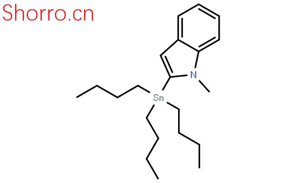 N-甲基-2-(三丁基锡基)吲哚结构式图片|157427-46-8结构式图片