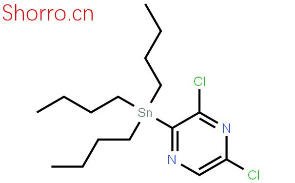 2,6-二氯-3-三丁基锡吡嗪结构式图片|446285-70-7结构式图片