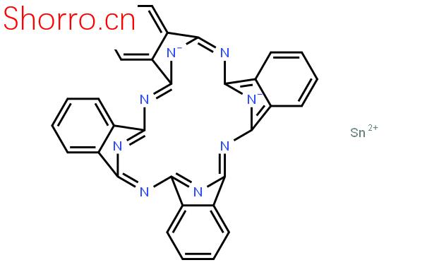 酞菁锡结构式图片|15304-57-1结构式图片