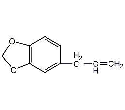 黄樟素结构式