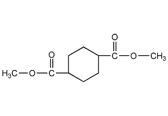 1,4-环己二羧酸二甲酯结构式